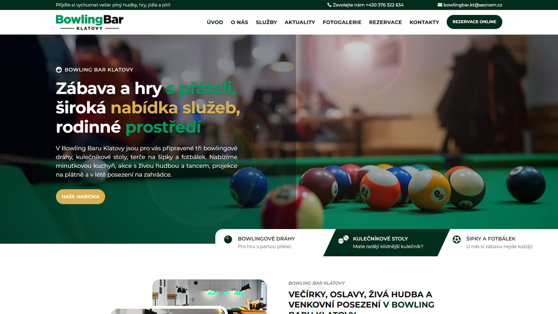 Bowling Bar Klatovy