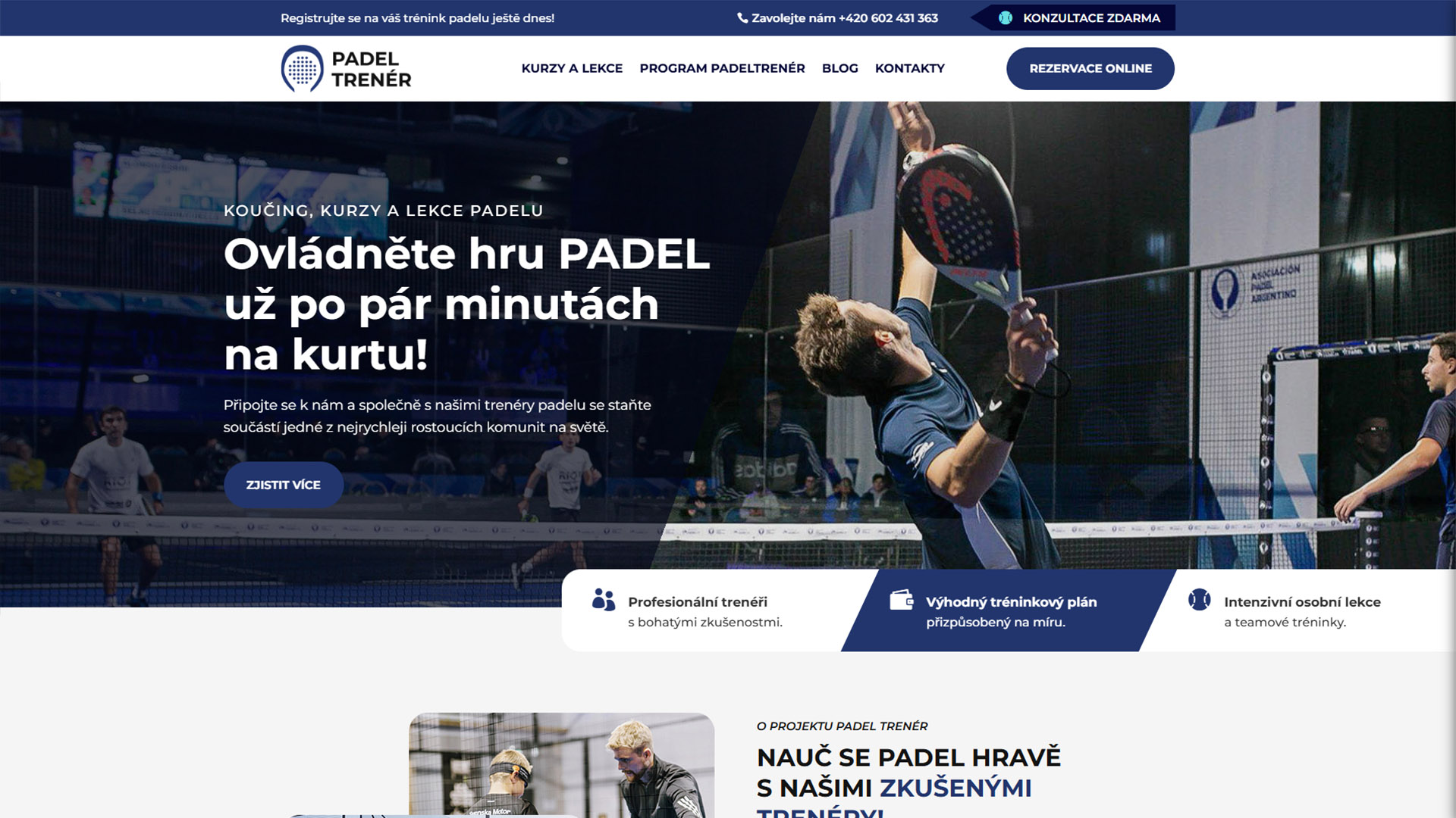 Padel Trenér
